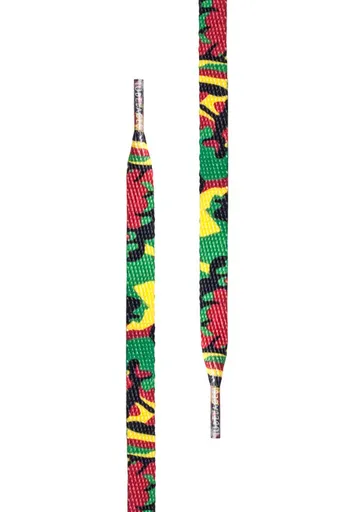 Urban Classics Special Flat rasta camo - 140cm