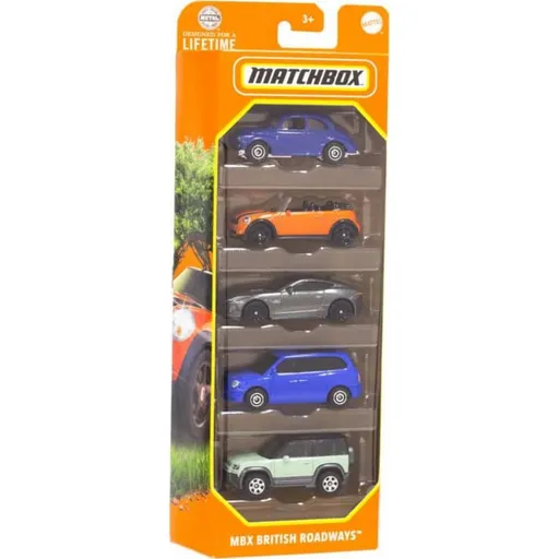 Matchbox Angličák 5ks British Roadways