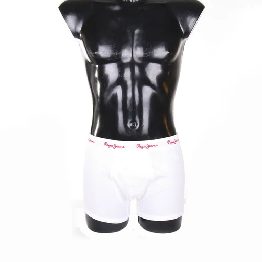 Pepe Jeans pánské bílé boxerky Oliver 2 pack PMU10042Whi S