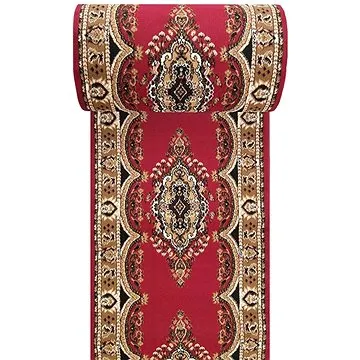 Běhoun koberec Alfa 06 červený v šíři 60 cm (21D2083/14)