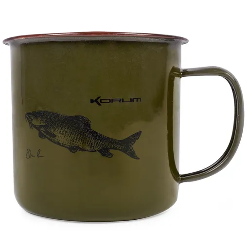Korum hrnek classic enamel mug barbel parma 330 ml
