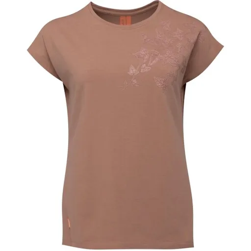 LOAP ABELA Dámské tričko, hnědá, velikost