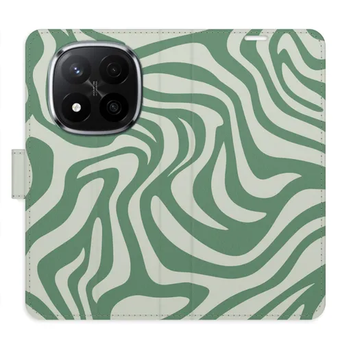 Flipové pouzdro iSaprio - Zebra Green 02 - Xiaomi Redmi Note 14 Pro 5G/14 Pro+ 5G