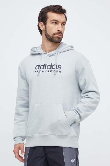 Mikina adidas pánská, s kapucí, s potiskem