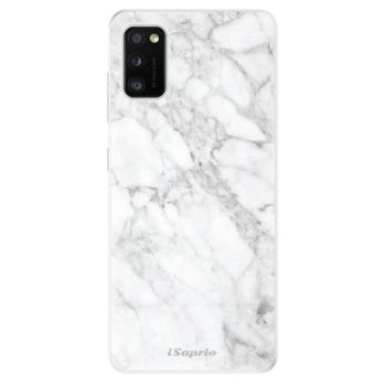 Odolné silikonové pouzdro iSaprio - SilverMarble 14 - Samsung Galaxy A41