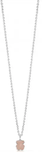 Tous Stříbrný náhrdelník s medvídkem Icon Color 215434550 (řetízek, přívěsek)