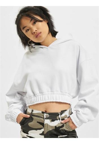 DEF Cropped Hoody white - XL