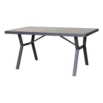 Alumínium kerti étkezőasztal 80x140 cm Sibiu – Rojaplast