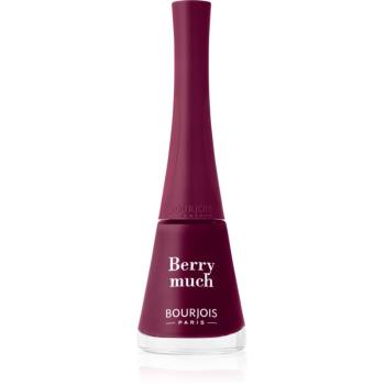 Bourjois 1 Seconde rychleschnoucí lak na nehty odstín 007 Berry Much 9 ml