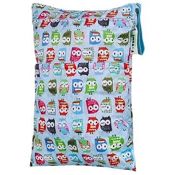 T-tomi Nepromokavý sáček - modrá sova (8594166541030)