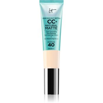 IT Cosmetics Your Skin But Better CC+ Natural Matte CC krém pro matný vzhled SPF 40 Fair Warm 32 ml