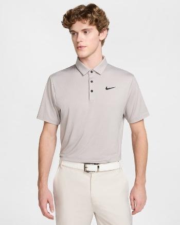 Nike Dri-Fit Tour Heathered Mens College Grey/Black M Polo košile