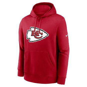 Nike Men's NFL Kansas City Chiefs Nike Club Fleece Pullover Hoodie red