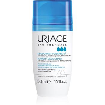 Uriage Hygiène Power3 Deodorant deodorant roll-on proti bílým a žlutým skvrnám 50 ml