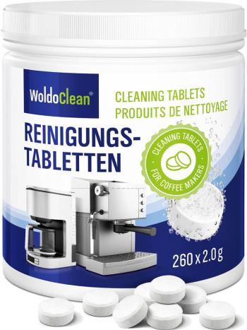 Čistící tablety alternativní do kávovaru - ekonomické balení 260 ks - WoldoClean®