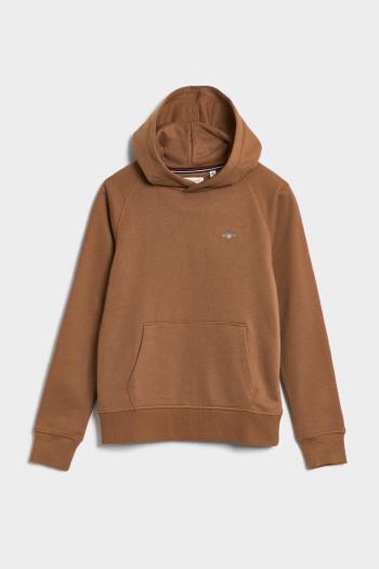 MIKINA GANT SHIELD HOODIE COCOA BROWN