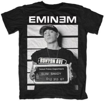 Eminem Tričko Arrest Unisex Black 2XL