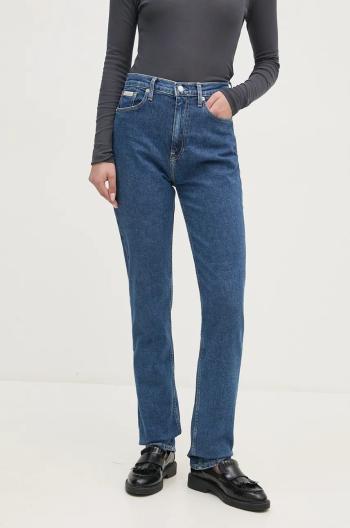 Džíny Calvin Klein Jeans dámské, high waist, J20J224006