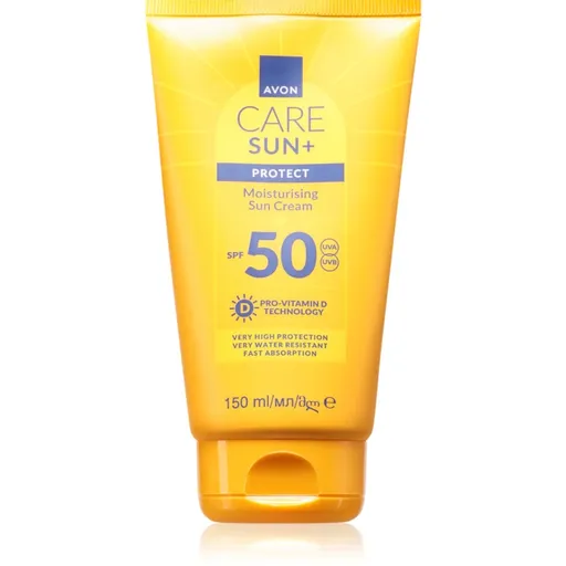 Avon Care Sun + Protect hydratační krém na opalování SPF 50 150 ml