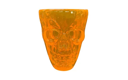 Panák s lebkou - Halloween 5 cm - GUIRCA