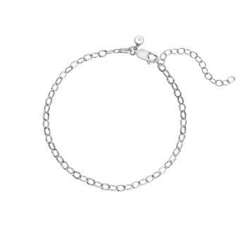 Hot Diamonds Něžný stříbrný náramek s diamantem Linked DL701