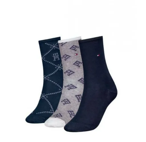 Tommy Hilfiger dámské ponožky 3 pack 701229863 35/38