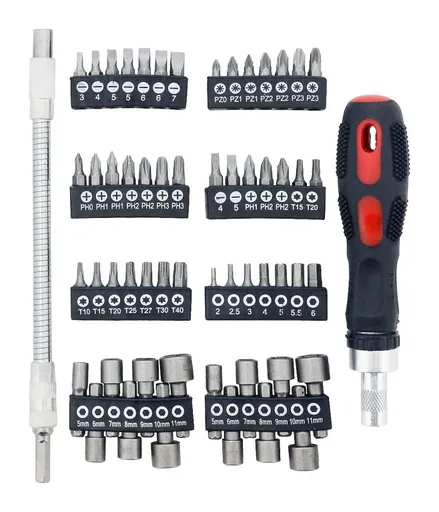 Compass 93225 Sada ráčnový šroubovák 58 dílů