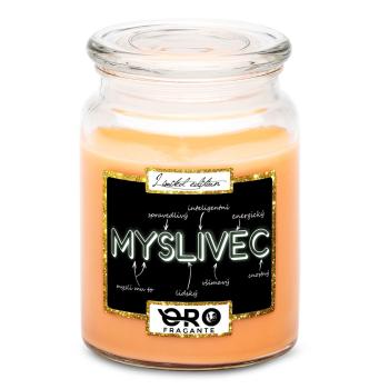 Svíčka Myslivec – vlastnosti (Vůně svíčky: Tropické ovoce)