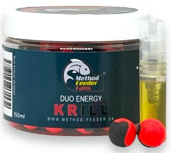 Method feeder fans pop up duo energy 15 mm 150 ml + sprej esence 2 ml - krill