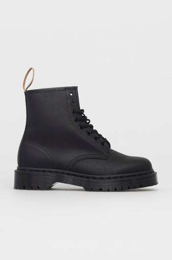 Farmářky Dr. Martens Vegan 1460 Bex Mono unisex, černá barva, na plochém podpatku, 27032001