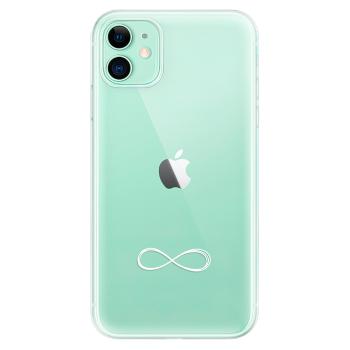 Odolné silikonové pouzdro iSaprio - čiré - Infinity - iPhone 11