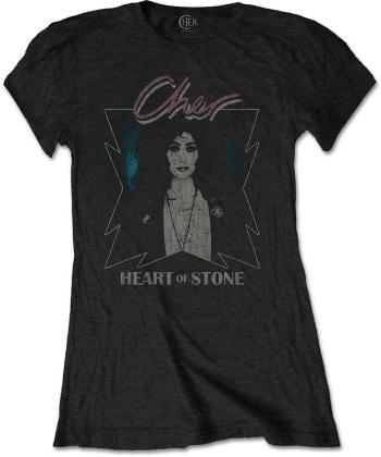 Cher Tričko Heart of Stone Womens Black M