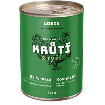 LOUIE krůtí s rýží 400 g (8595174345870)