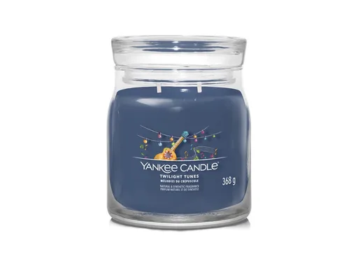 Yankee Candle Aromatická svíčka Signature sklo střední Twilight Tunes 368 g