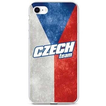 TopQ Kryt iPhone SE 2022 silikon Czech Team 74040 (Sun-74040)