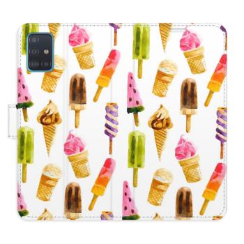 Flipové pouzdro iSaprio - Ice Cream Pattern - Samsung Galaxy A51