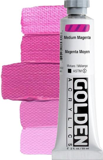 Golden Artist Colors Heavy Body Akrylová barva Medium Magenta 59 ml 1 ks