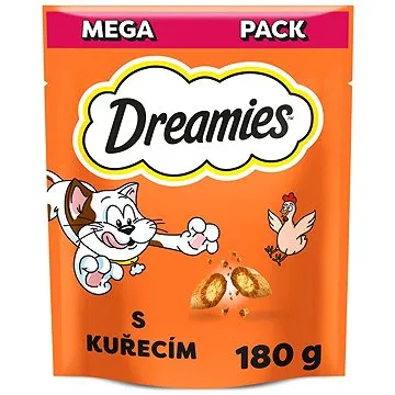 Dreamies pamlsky kuřecí pro kočky 180 g (4008429092008)