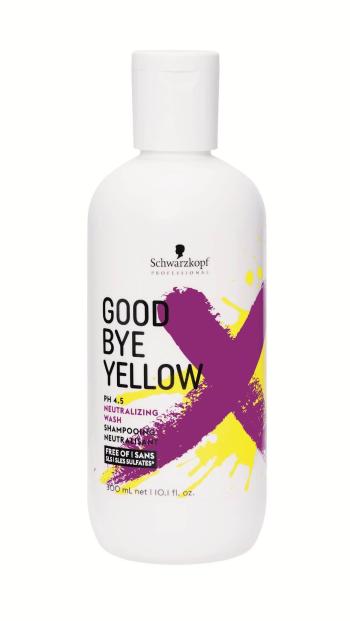 Schwarzkopf Professional Šampon pro neutralizaci žlutých tónů barvených a melírovaných vlasů Goodbye Yellow 300 ml