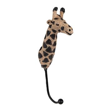 Nástěnný háček s žirafou Giraffe - 5*9*25 cm 65189