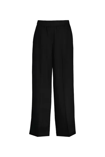 KALHOTY GANT LINEN BLEND PULL ON PANTS BLACK