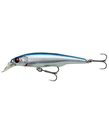 Savage gear wobler gravity twitch sr suspending blue chrome - 14,5 cm 50 g
