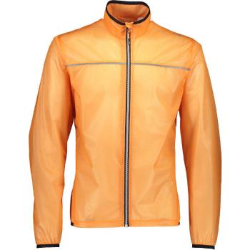 CMP MAN JACKET Pánská lehká cyklistická bunda, oranžová, velikost