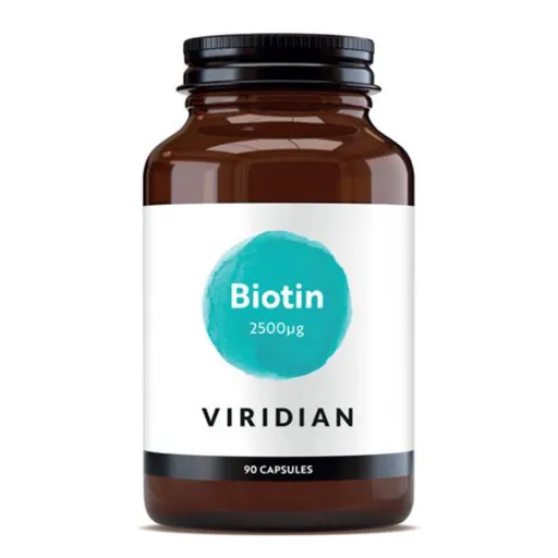 Viridian Biotin 2 500 µg 90 kapslí