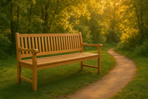 Divero 50388  3-místná zahradní lavice z masivního teaku, 180 cm