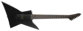 ESP LTD EX-7 Baritone Black Metal Black Satin