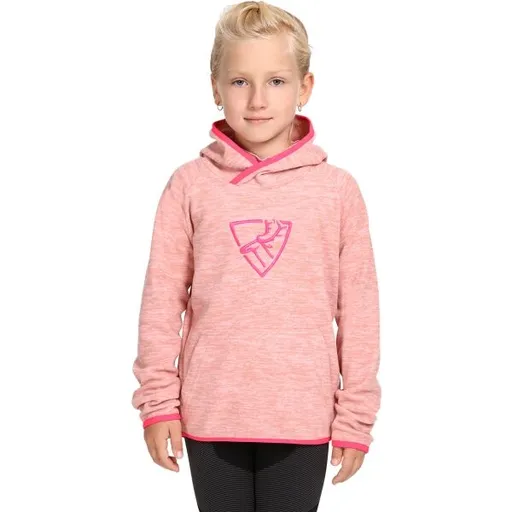 KILPI FLOND Dívčí mikina, růžová, velikost