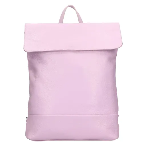 Dámský kožený batoh Italia Jenny - fialová