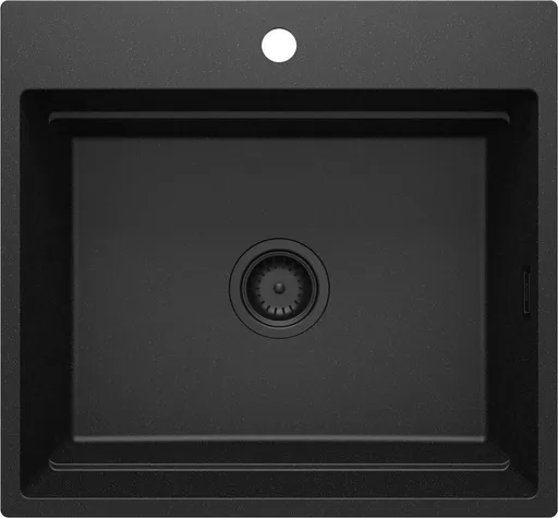 DEANTE Magnetic grafitová- Granitový dřez, jednokomorový ZRM_G10A