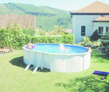 Planet Pool Classic white/blue 5,35 x 3 x 1,2 41029 - včetně skimmeru